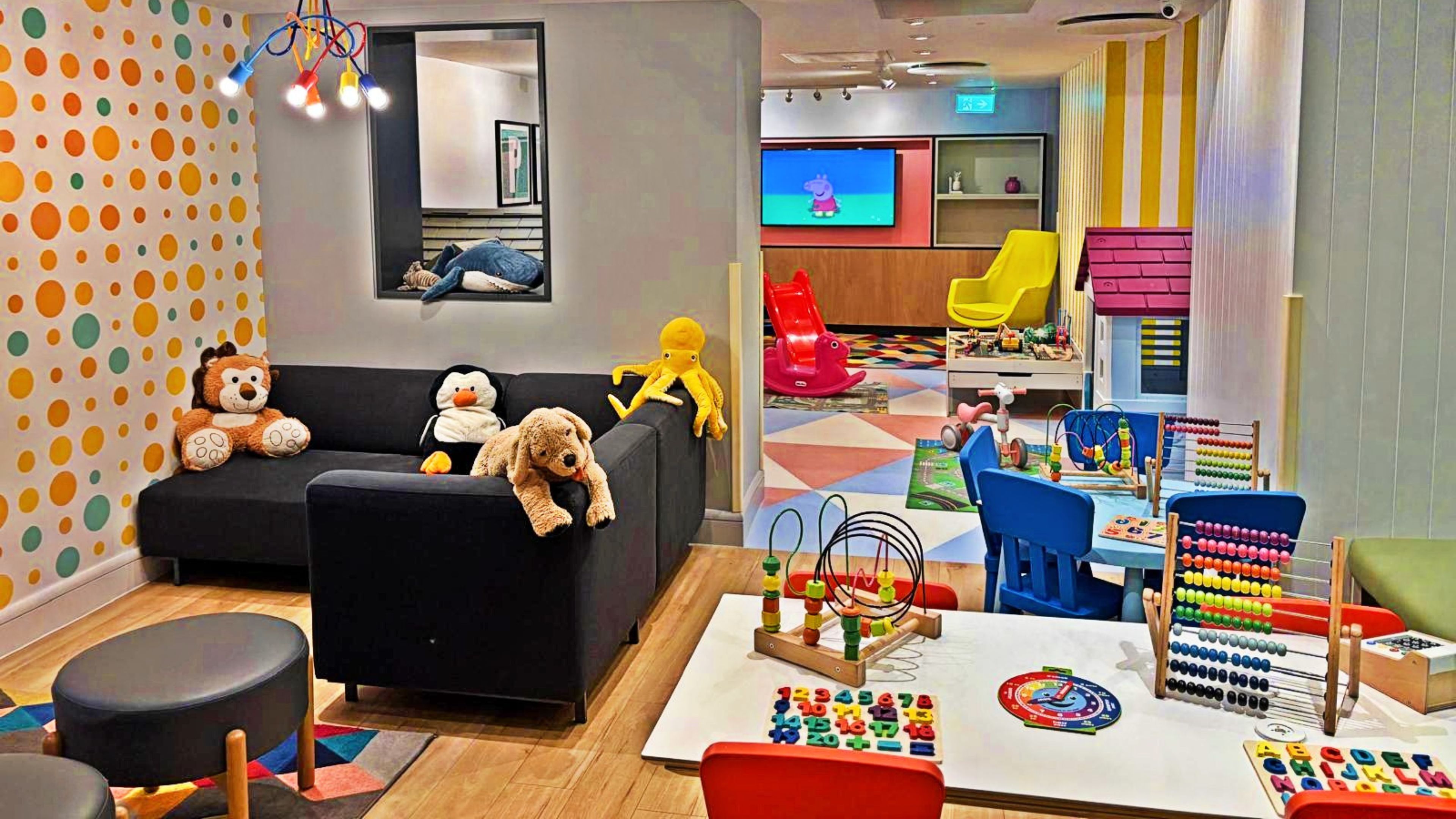 Children enjoying the playroom at Holiday Inn Eastleigh