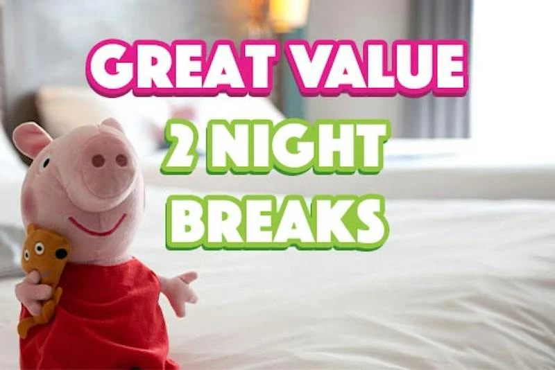 Two-night Paultons Park and Peppa Pig World short break offer