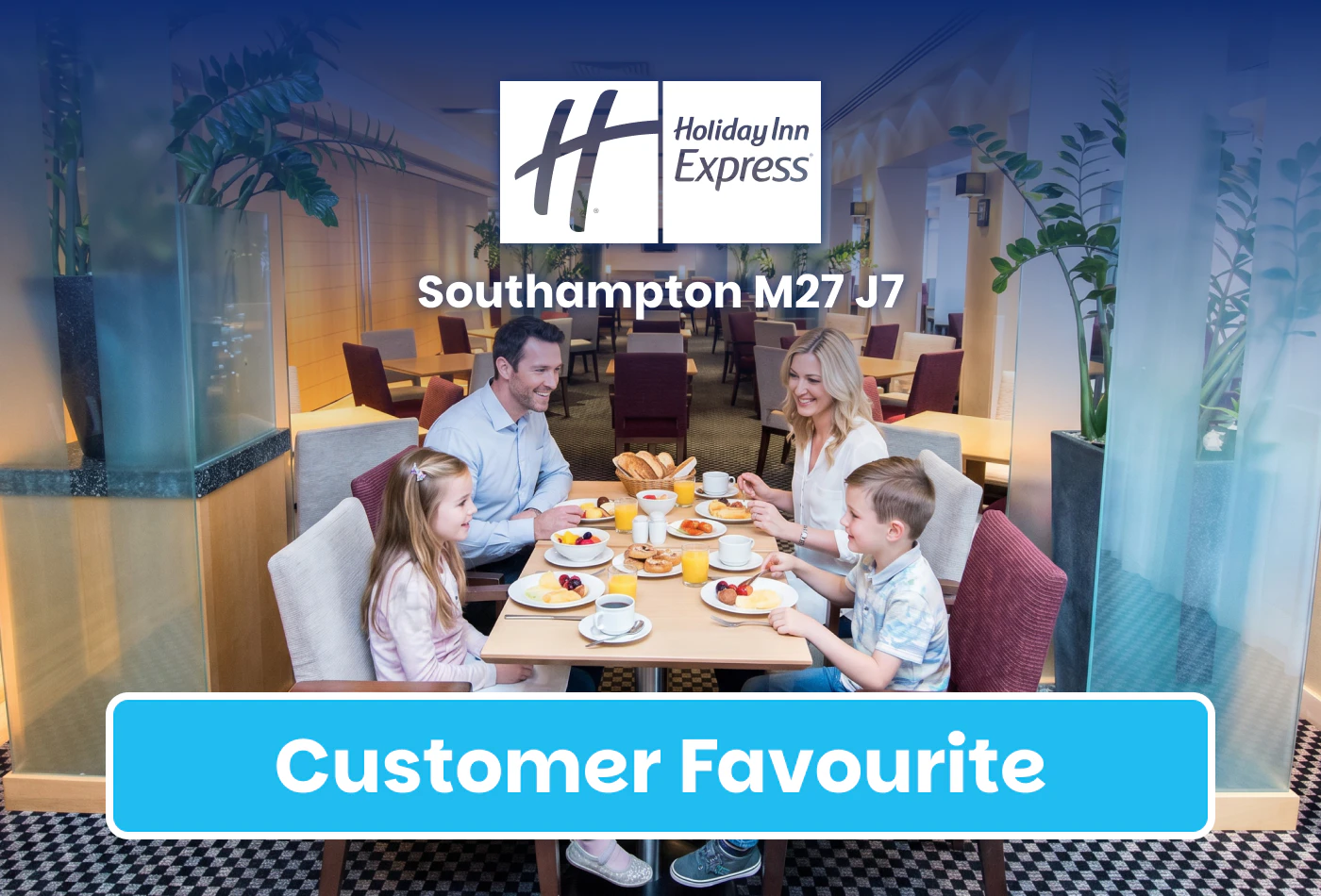 Family-friendly hotel room for a Paultons Park short break