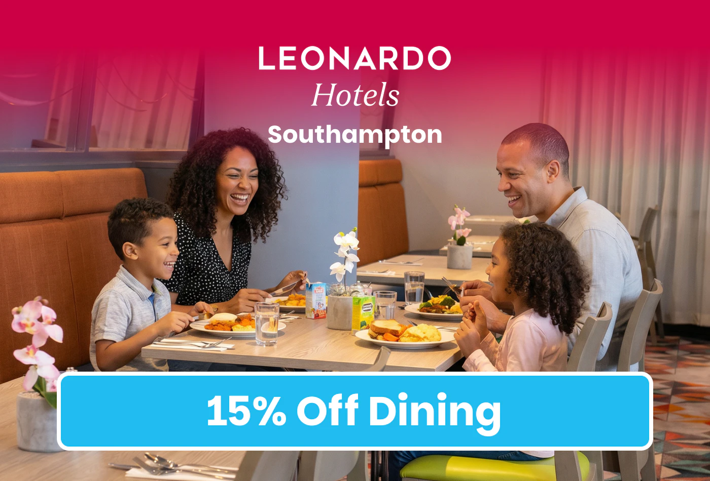 Family-friendly hotel room for a Paultons Park short break