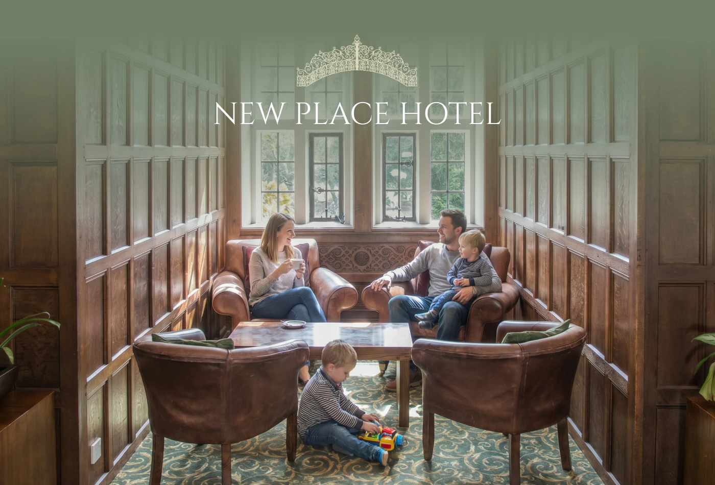Family-friendly hotel room for a Paultons Park short break