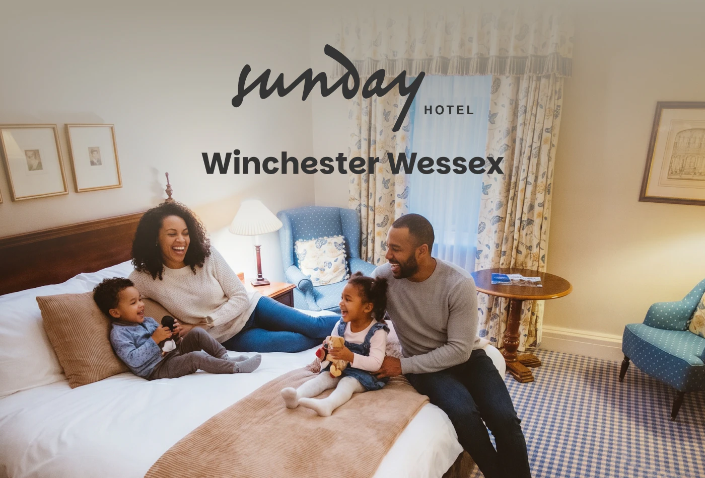 Family-friendly hotel room for a Paultons Park short break