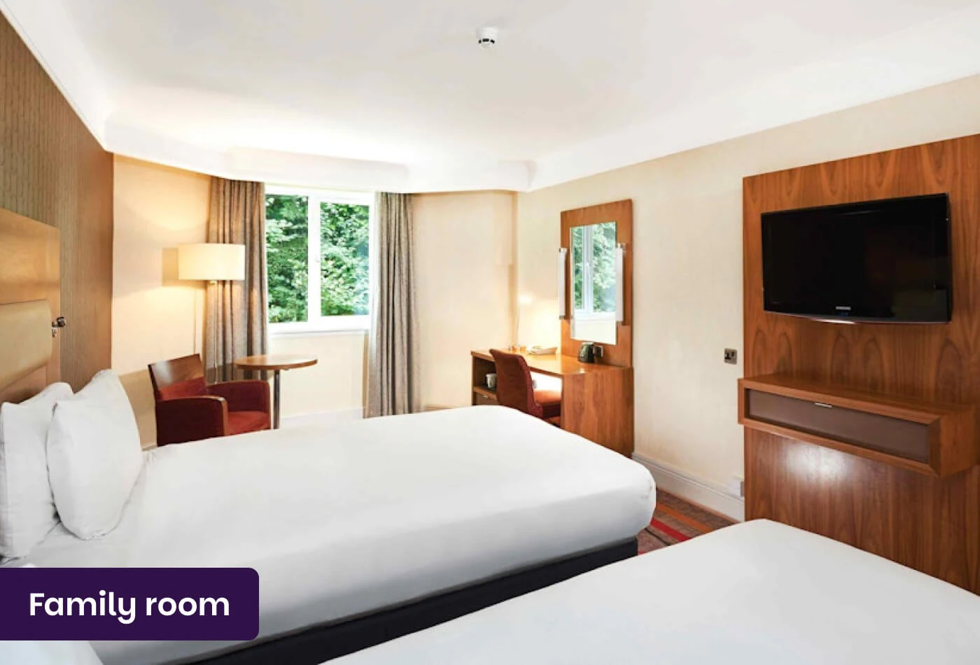 Family room at Orida Newbury Hotel