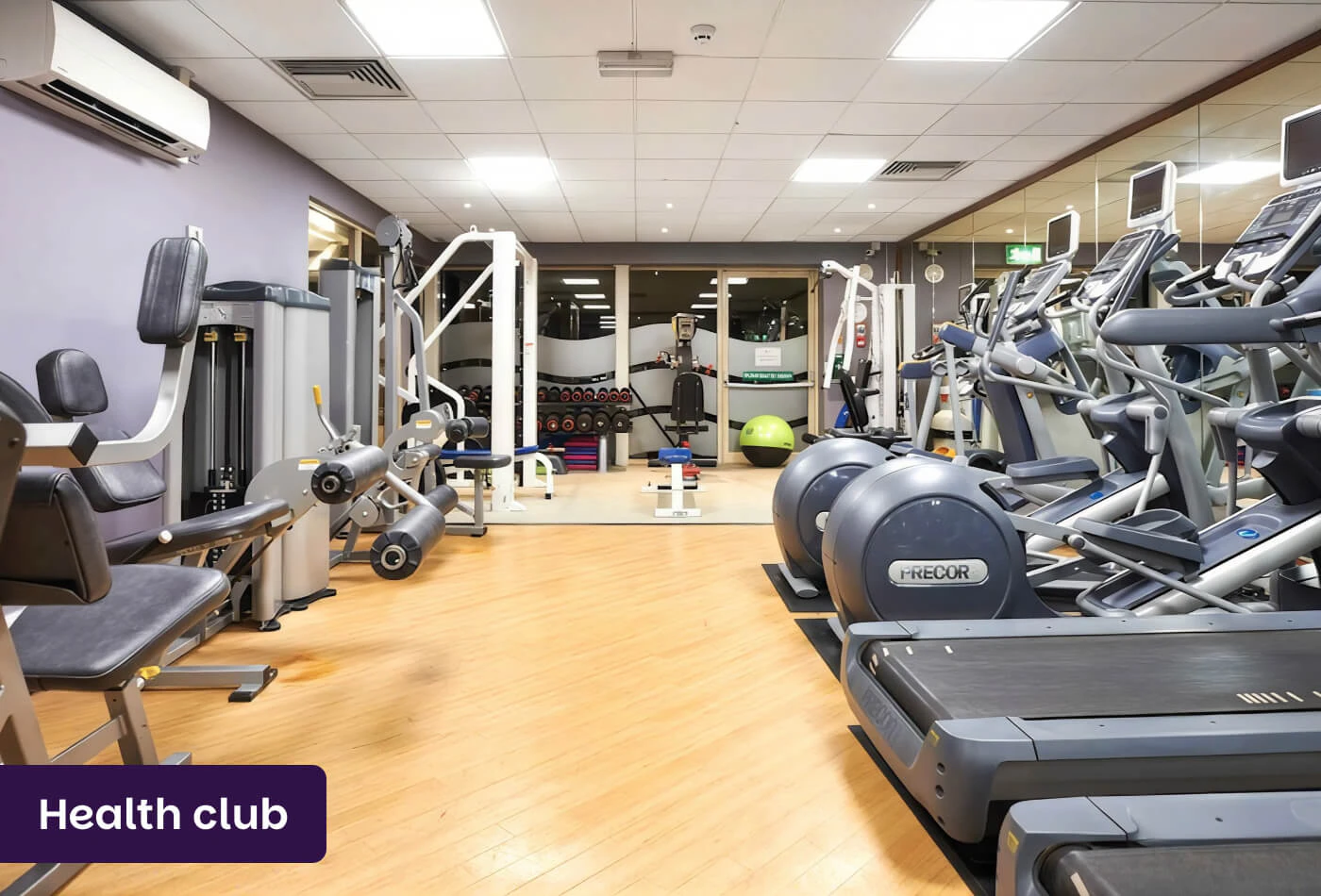 Gym at Orida Newbury Hotel
