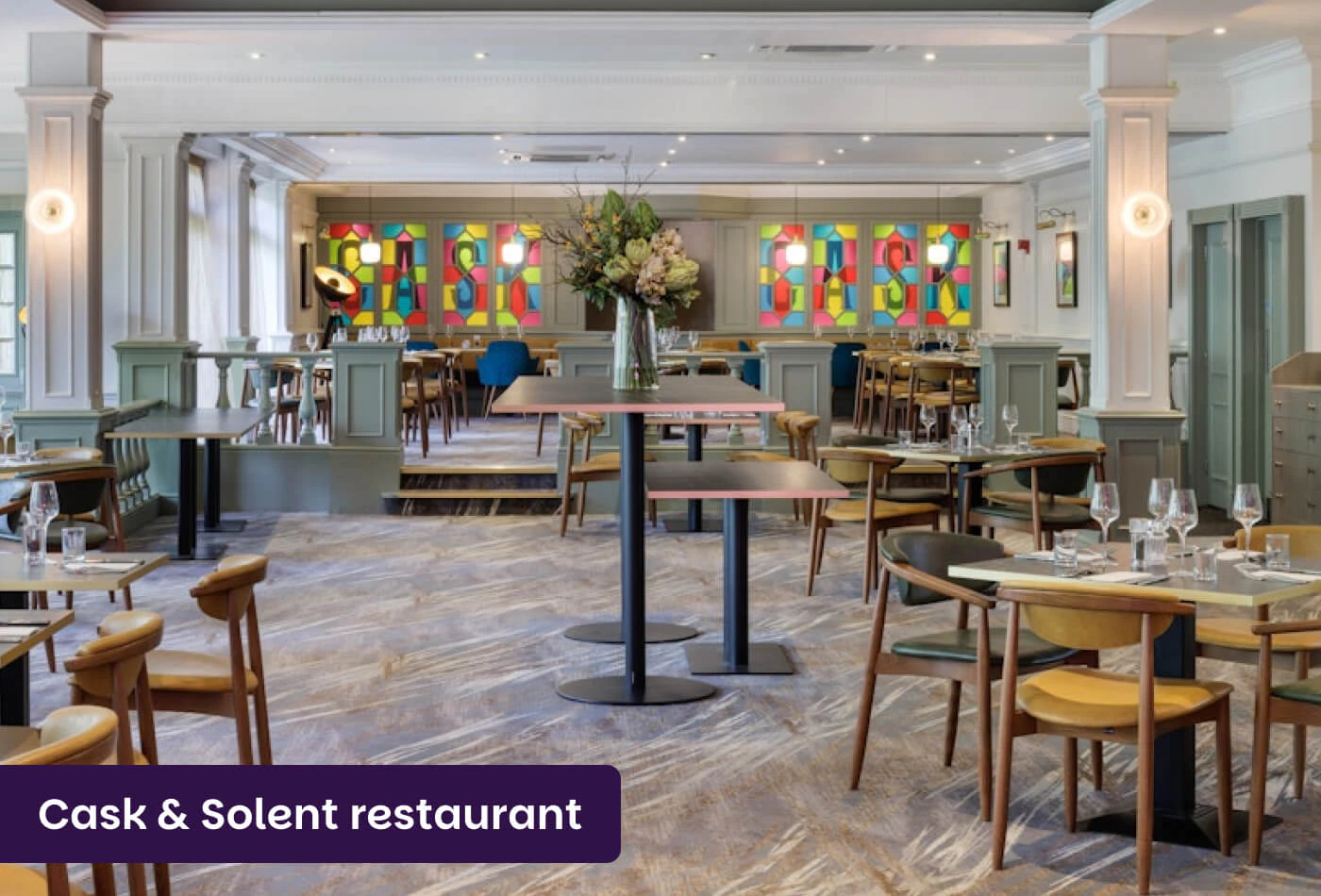Cask and Solent restaurant interior