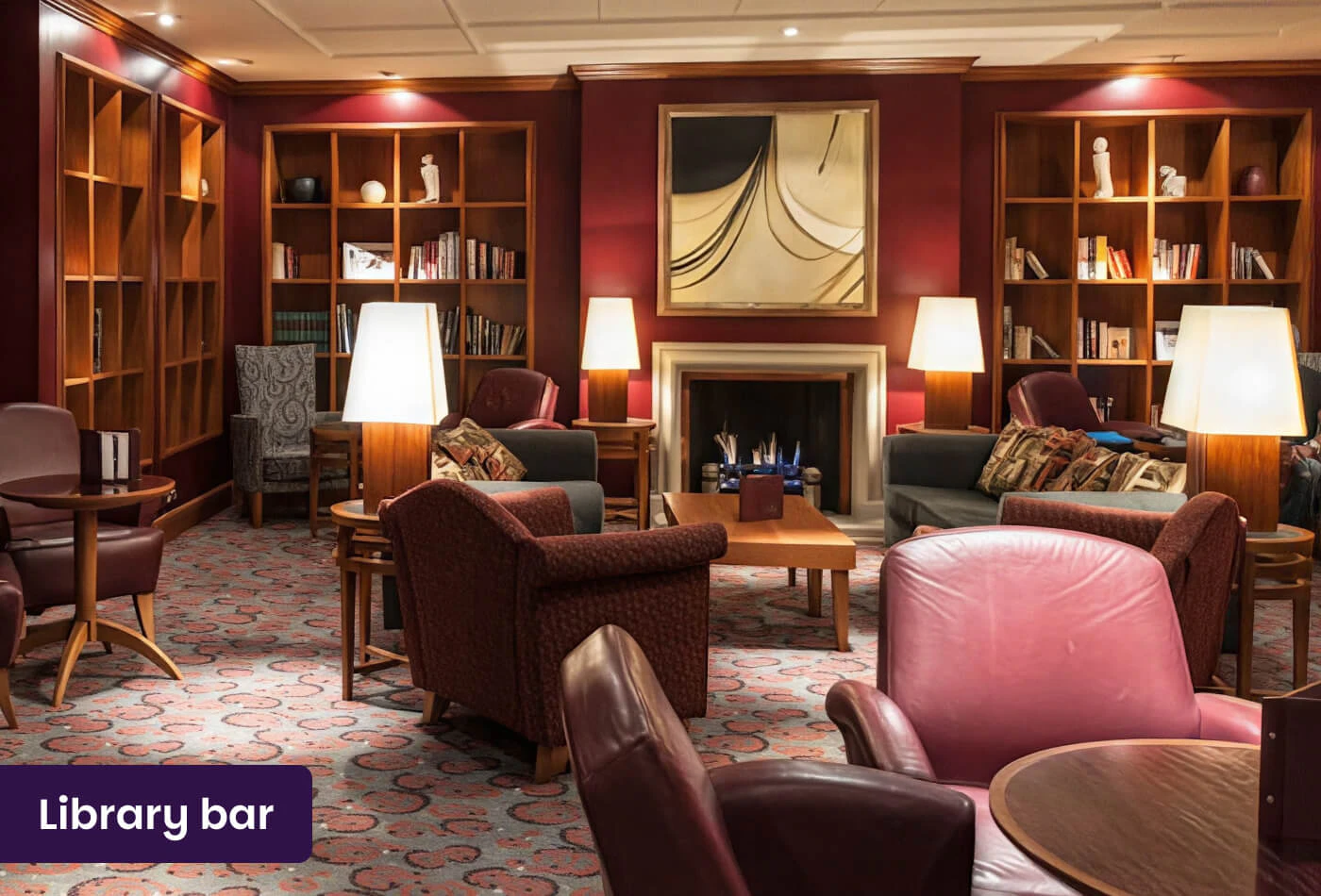 Library Bar at Apollo Hotel Basingstoke