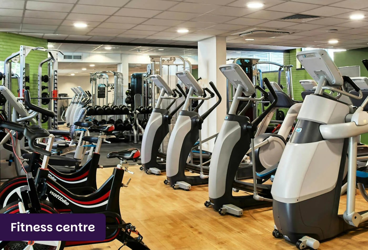 Gym at Langstone Quays Resort