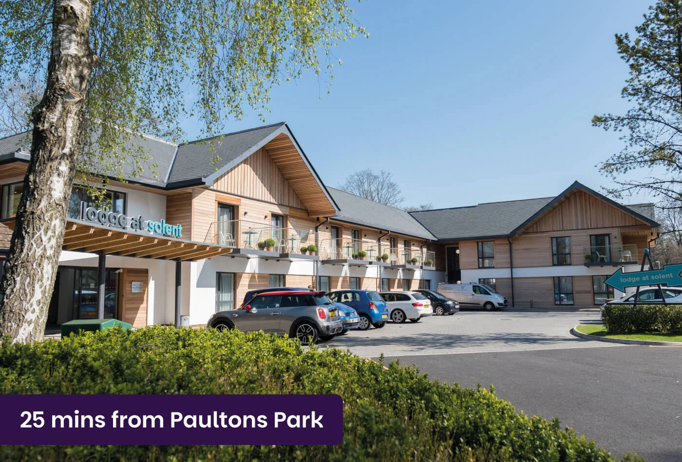 Lodge at Solent hotel exterior