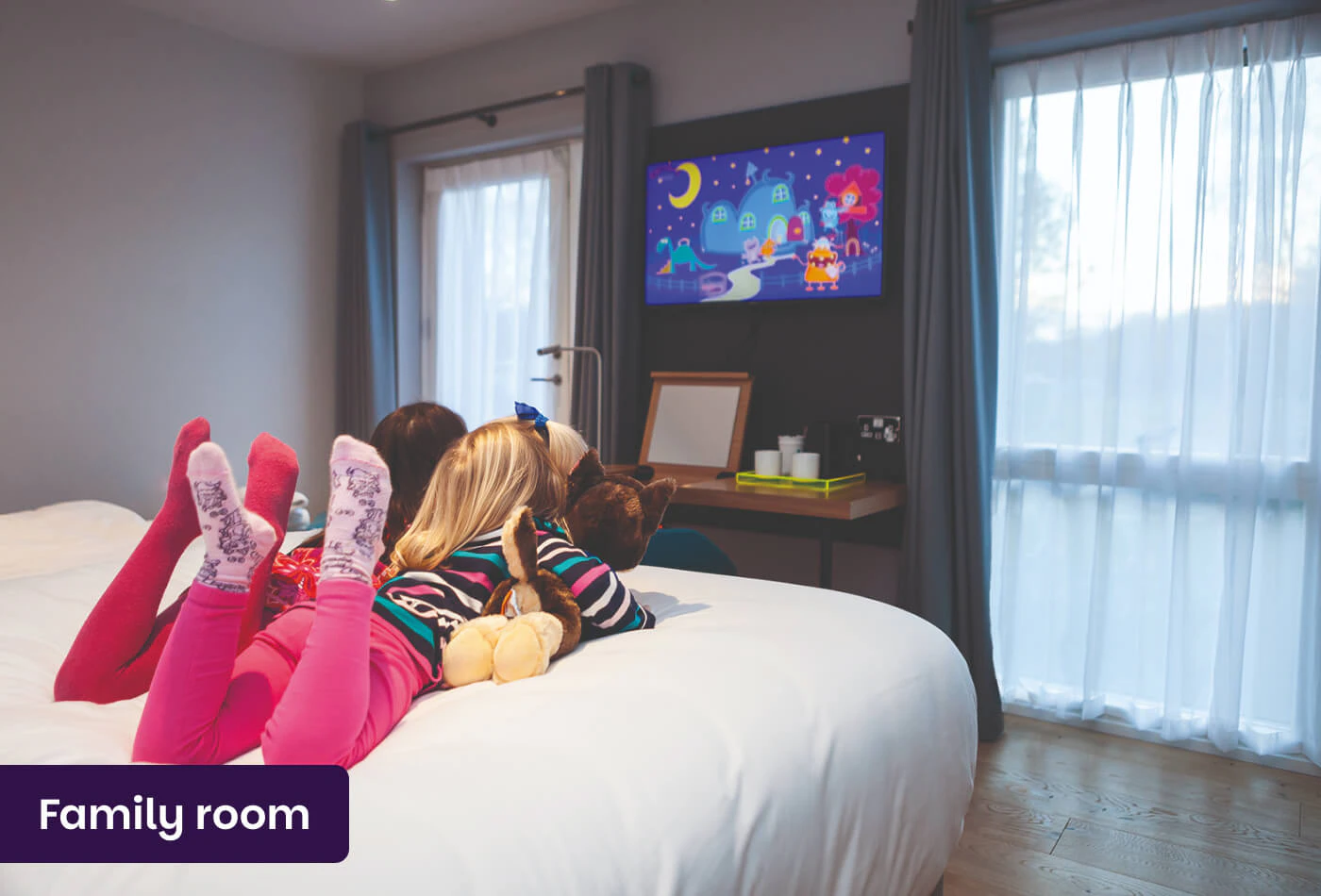 Family room at Lodge at Solent
