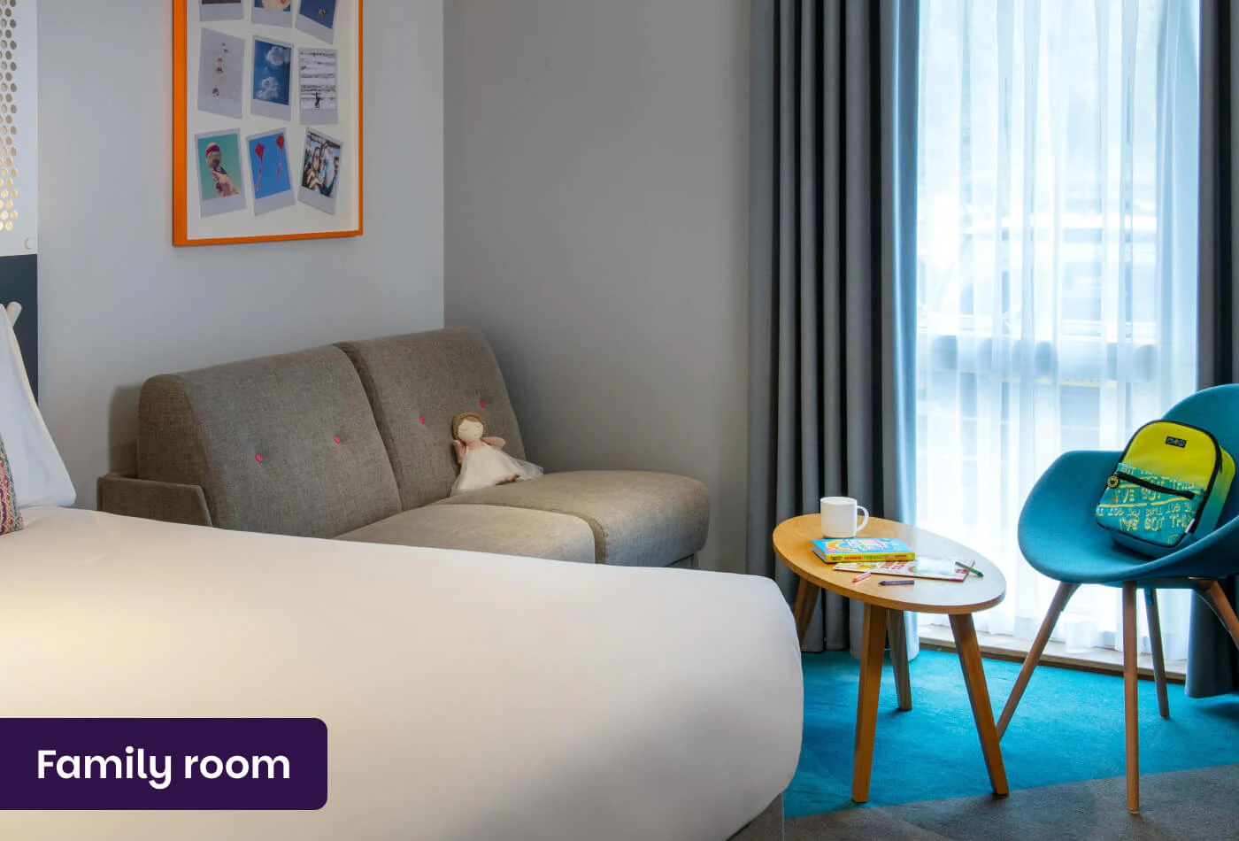 Family room at Lodge at Solent