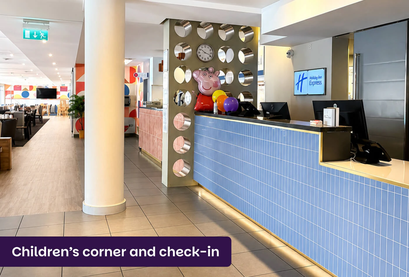 Children's corner at Holiday Inn Express Southampton M27 J7
