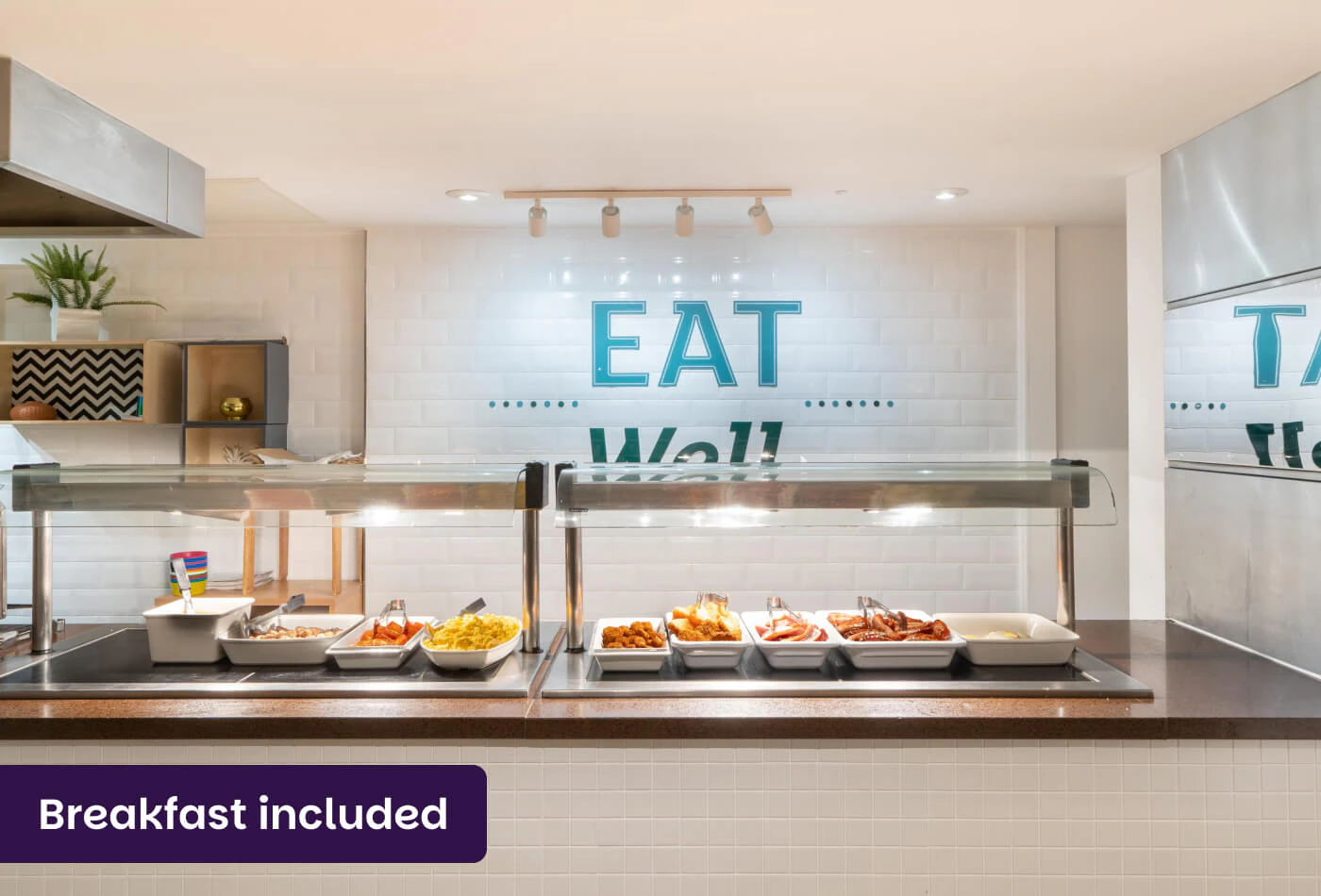 Breakfast buffet at Holiday Inn Eastleigh