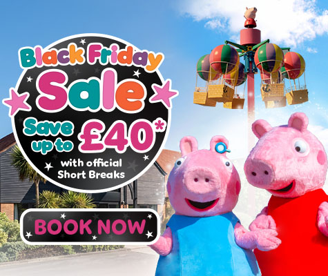 Black Friday Sale: save up to £40 on Paultons Park short breaks