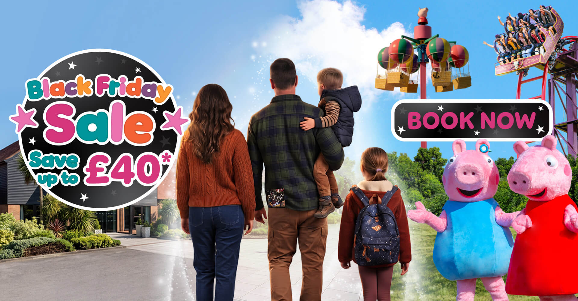 Black Friday Sale: save up to £40 on official Paultons Park short breaks